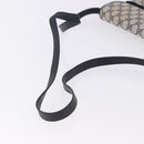 GUCCI GG Supreme Clutch Bag PVC Navy Gold 904 02 025 Auth 193045-8