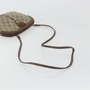 GUCCI GG Supreme Web Sherry Line Bag PVC Beige Gold 904 02 047 Auth 193046-7