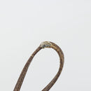 GUCCI GG Supreme Web Sherry Line Bag PVC Beige Gold 904 02 047 Auth 193046-9