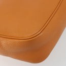 GUCCI Shoulder Bag Leather Orange Gold 308364 Auth 193050V-17