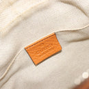 GUCCI Shoulder Bag Leather Orange Gold 308364 Auth 193050V-18