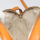 GUCCI Shoulder Bag Leather Orange Gold 308364 Auth 193050V-19