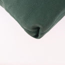 FENDI Shoulder Bag Leather Green Gold Auth 193051V-9