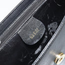 GUCCI Shoulder Bag Leather Black Gold 001 406 1803 Auth 193054-18