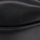 CELINE Shoulder Bag Leather Black Gold Auth 193055-3