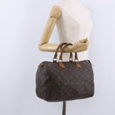 LOUIS VUITTON Monogram Speedy 30 Hand Bag M41526 LV Auth 193059-21