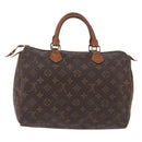 LOUIS VUITTON Monogram Speedy 30 Hand Bag M41526 LV Auth 193059-2