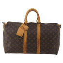LOUIS VUITTON Monogram Keepall Bandouliere 45 Boston Bag M41418 LV Auth 193060-13