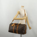 LOUIS VUITTON Monogram Keepall Bandouliere 45 Boston Bag M41418 LV Auth 193060-26