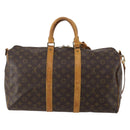 LOUIS VUITTON Monogram Keepall Bandouliere 45 Boston Bag M41418 LV Auth 193060-2