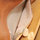 CELINE Macadam Canvas Horse Carriage Bag PVC Leather Brown Gold Auth 193067-23