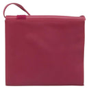Salvatore Ferragamo Vala Shoulder Bag Leather Pink Gold Auth 193072-2