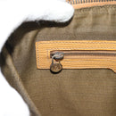 FENDI Zucca Canvas Hand Bag Black Brown Auth 193074V-19