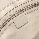 GUCCI GG Canvas Web Sherry Line Pretty Bag Beige Gold 257065 Auth 193075V-16