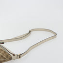 GUCCI GG Canvas Web Sherry Line Pretty Bag Beige Gold 257065 Auth 193075V-8