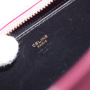 CELINE Hand Bag Leather 2way Pink Gold Auth 193077A-19