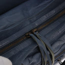 BALENCIAGA The City Hand Bag Leather 2way Blue 115748 Auth 193079V-17