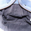 BALENCIAGA The City Hand Bag Leather 2way Blue 115748 Auth 193079V-23
