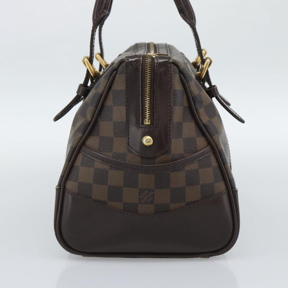 LOUIS VUITTON Damier Ebene Berkeley Hand Bag N52000 LV Auth 193081