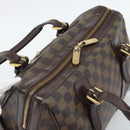 LOUIS VUITTON Damier Ebene Berkeley Hand Bag N52000 LV Auth 193081-6