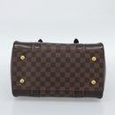 LOUIS VUITTON Damier Ebene Berkeley Hand Bag N52000 LV Auth 193081-5