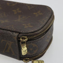 LOUIS VUITTON Monogram Trousse Brush PM Cosmetic Pouch M47510 LV Auth 193098-15