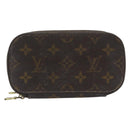 LOUIS VUITTON Monogram Trousse Brush PM Cosmetic Pouch M47510 LV Auth 193098-13
