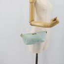 GUCCI GG Canvas Accessory Pouch Light Blue Gold 039 1103 2123 Auth 193100A-20