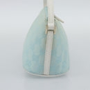 GUCCI GG Canvas Accessory Pouch Light Blue Gold 039 1103 2123 Auth 193100A-4