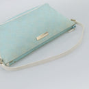GUCCI GG Canvas Accessory Pouch Light Blue Gold 039 1103 2123 Auth 193100A-7