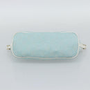 GUCCI GG Canvas Accessory Pouch Light Blue Gold 039 1103 2123 Auth 193100A-9