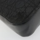 Christian Dior Canage Shoulder Bag Nylon Black Gold Auth 193102-11