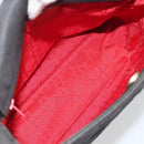Christian Dior Canage Shoulder Bag Nylon Black Gold Auth 193102-16