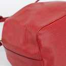 LOUIS VUITTON Epi Petit Noe Shoulder Bag Red M44107 LV Auth 193106V-15