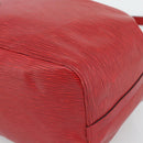 LOUIS VUITTON Epi Petit Noe Shoulder Bag Red M44107 LV Auth 193106V-16