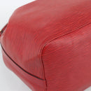 LOUIS VUITTON Epi Petit Noe Shoulder Bag Red M44107 LV Auth 193106V-17