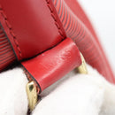 LOUIS VUITTON Epi Petit Noe Shoulder Bag Red M44107 LV Auth 193106V-11