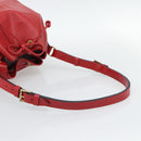 LOUIS VUITTON Epi Petit Noe Shoulder Bag Red M44107 LV Auth 193106V-7