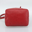 LOUIS VUITTON Epi Petit Noe Shoulder Bag Red M44107 LV Auth 193106V-5