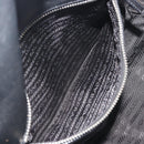 PRADA Shoulder Bag Nylon Black Silver Auth 193108V-25