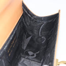 Salvatore Ferragamo Gancini Shoulder Bag Leather Brown Gold Auth 193110-19
