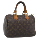 LOUIS VUITTON Monogram Speedy 25 Hand Bag M41528 LV Auth 193117-1