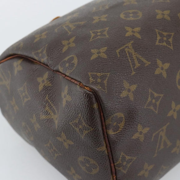 LOUIS VUITTON Monogram Speedy 25 Hand Bag M41528 LV Auth 193117