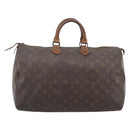 LOUIS VUITTON Monogram Speedy 40 Hand Bag M41522 LV Auth 193119-2