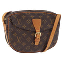 LOUIS VUITTON Monogram Jeune Fille MM Shoulder Bag M51226 LV Auth 193120A-1