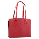 LOUIS VUITTON Epi Duplex Tote Bag Red M52427 LV Auth 193121V-1