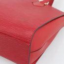 LOUIS VUITTON Epi Duplex Tote Bag Red M52427 LV Auth 193121V-9