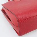 LOUIS VUITTON Epi Duplex Tote Bag Red M52427 LV Auth 193121V-14