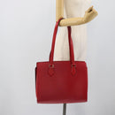 LOUIS VUITTON Epi Duplex Tote Bag Red M52427 LV Auth 193121V-23