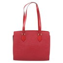 LOUIS VUITTON Epi Duplex Tote Bag Red M52427 LV Auth 193121V-2